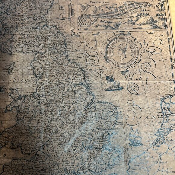 Antique? Map of Great Britain & Ireland - Picture 4 of 10